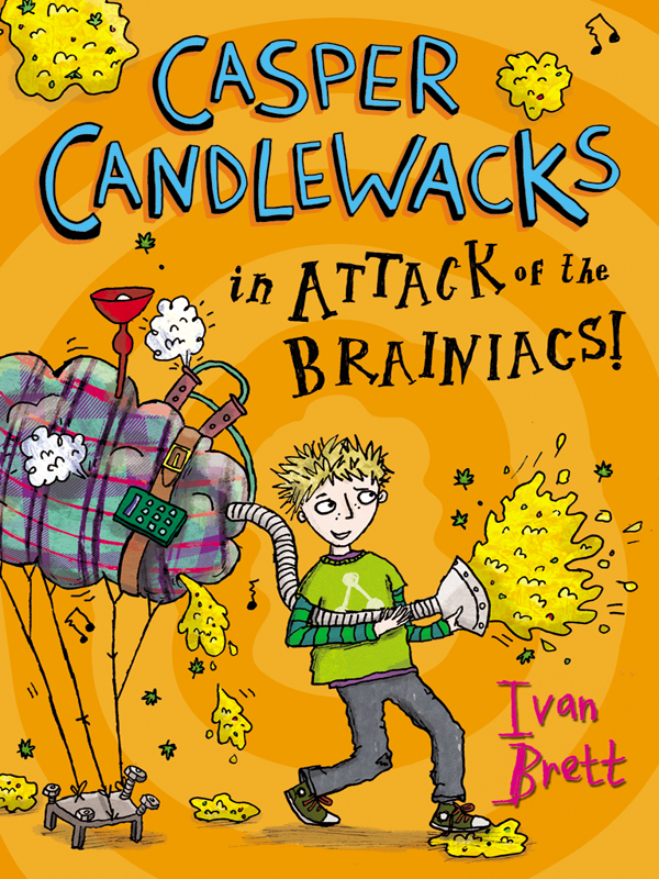 Casper Candlewacks in Attack of the Brainiacs!