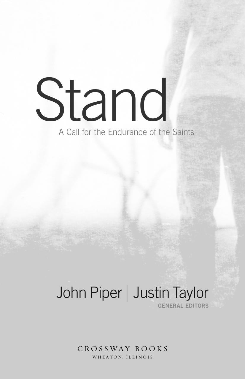 Stand: A Call for the Endurance of the Saints