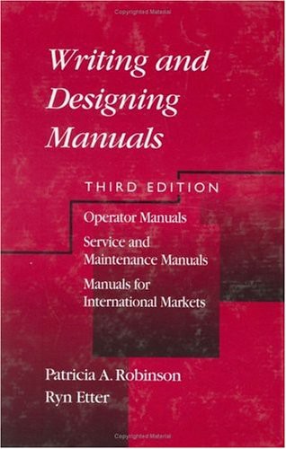 Writing and Designing Manuals