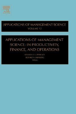 In Productivity, Finance, and Operations
