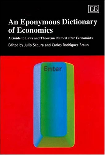An Eponymous Dictionary of Economics: A Guide to Laws and Theorems Named After Economists