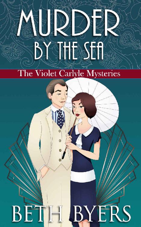 Murder by the Sea: A Violet Carlyle Cozy Historical Mystery