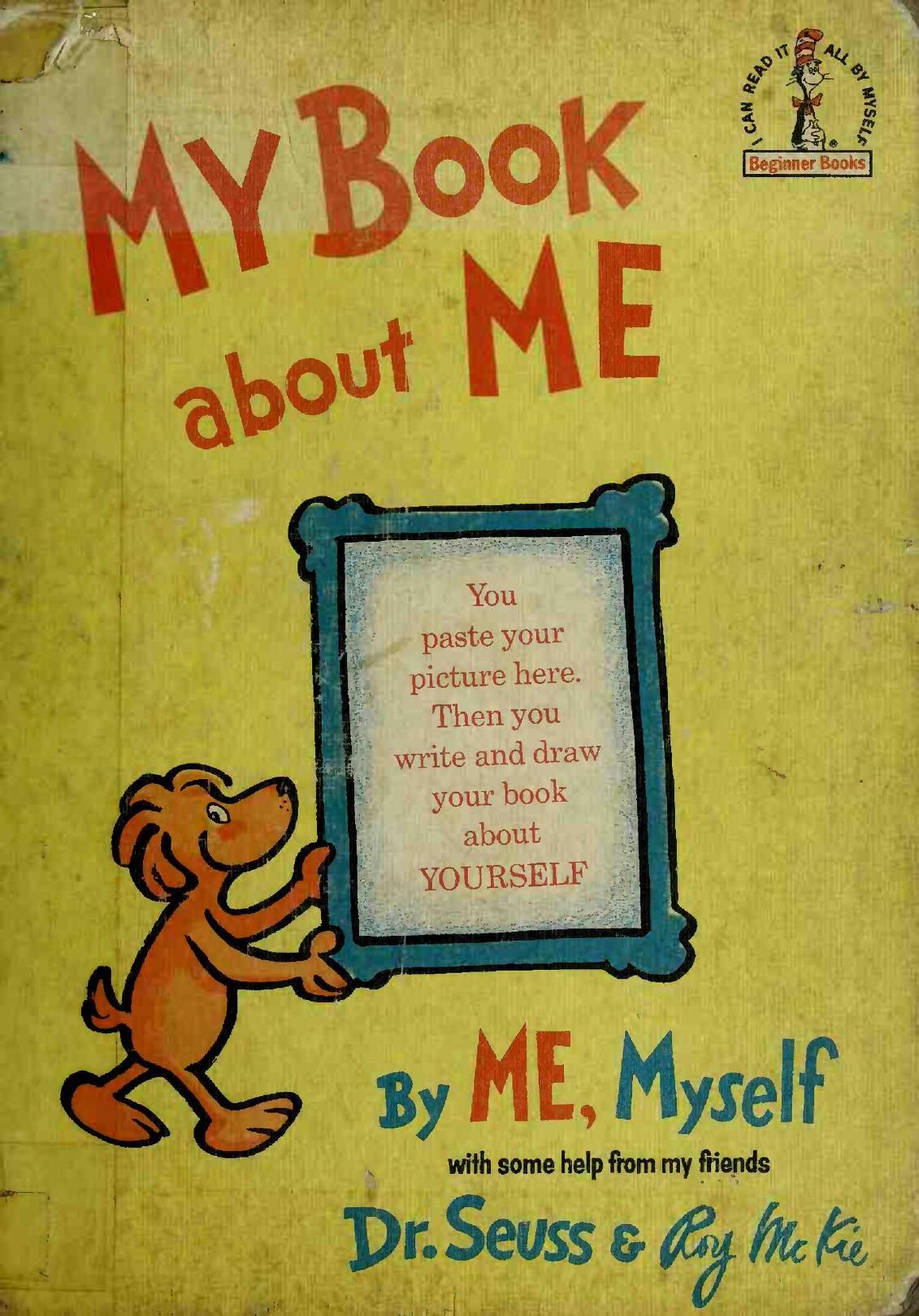 My Book About Me by ME Myself