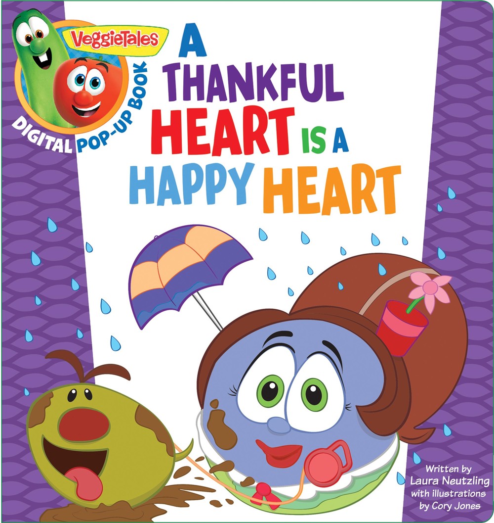 VeggieTales: A Thankful Heart Is a Happy Heart, a Digital Pop-Up Book